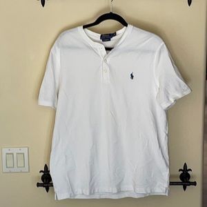 White Polo Featherweight Mesh casual men’s shirt
